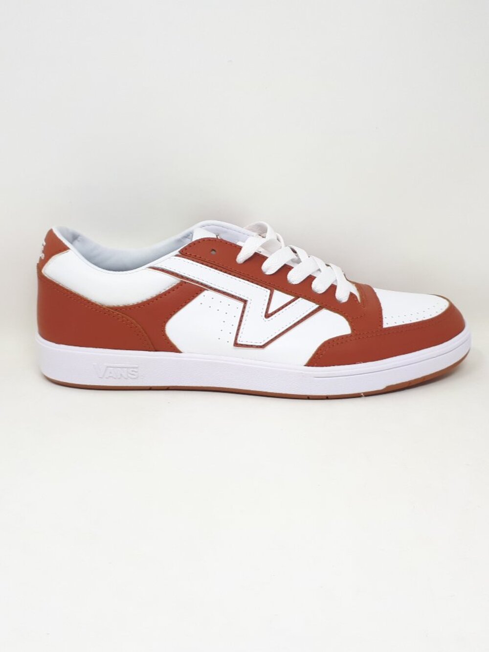 Vans Lowland CC ComfyCush Brown White Mens 11.5 US Skate Authentic Shoe Sneaker